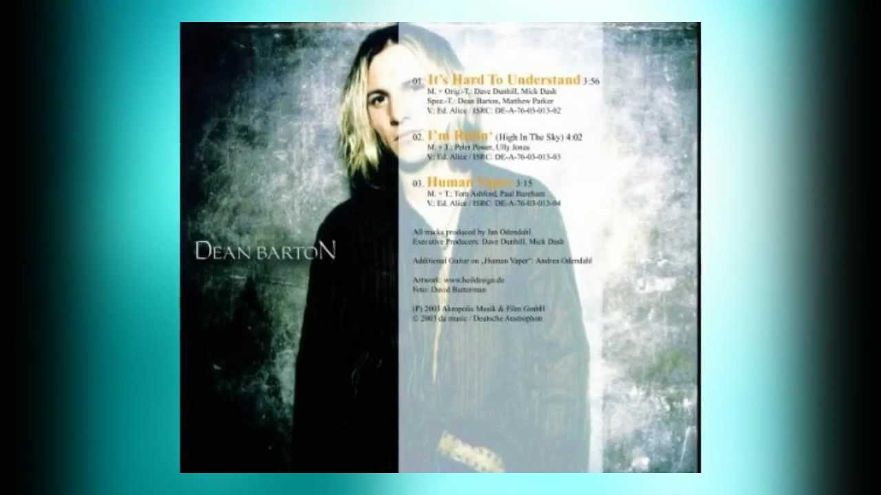 Dean Barton - It's Hard To Understand (2003)