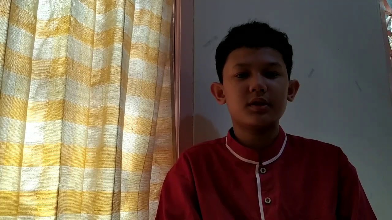Prinze Aziizu, AlWildan-SMP, Ujian B. inggris