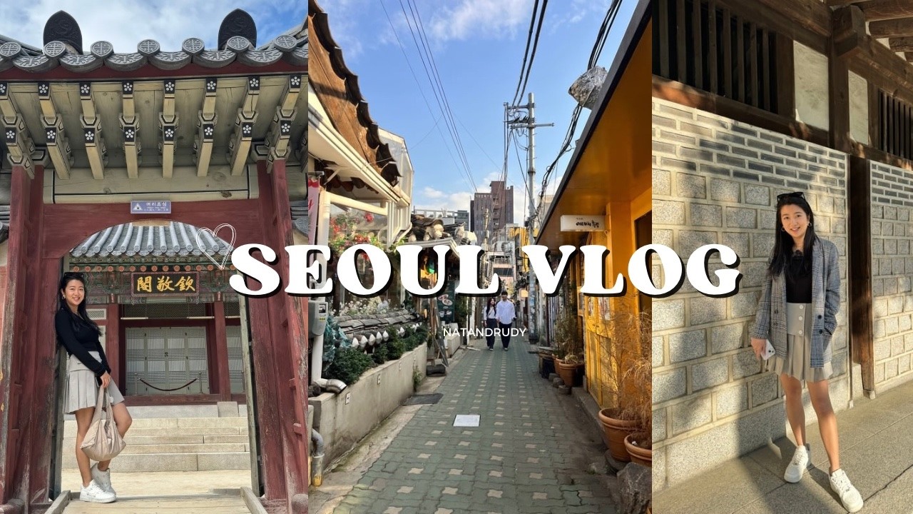 Going BACK IN TIME in Seoul: Gyeungbokgung, Bukchon Village, Cafe Onion, Ikseondong | Day 2 Vlog