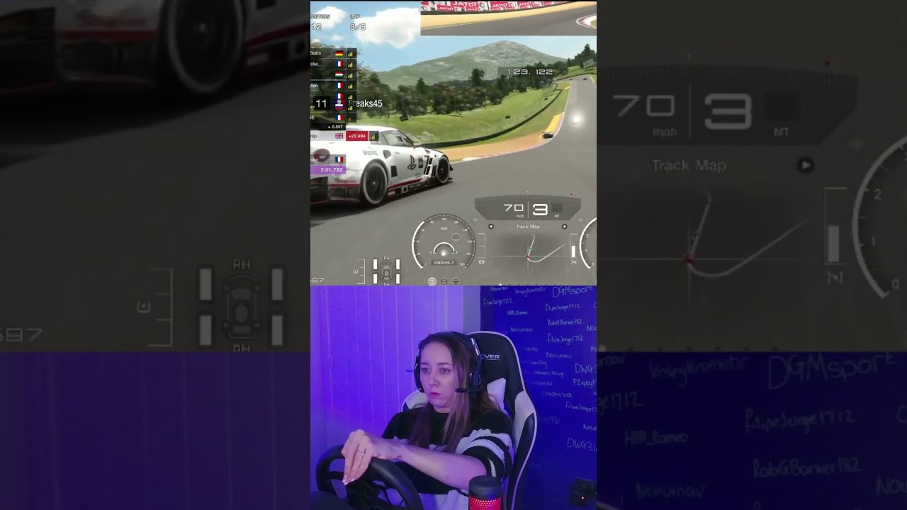 Is this the dirtiest driver in Gran Turismo? |  #girlgamer #gt7