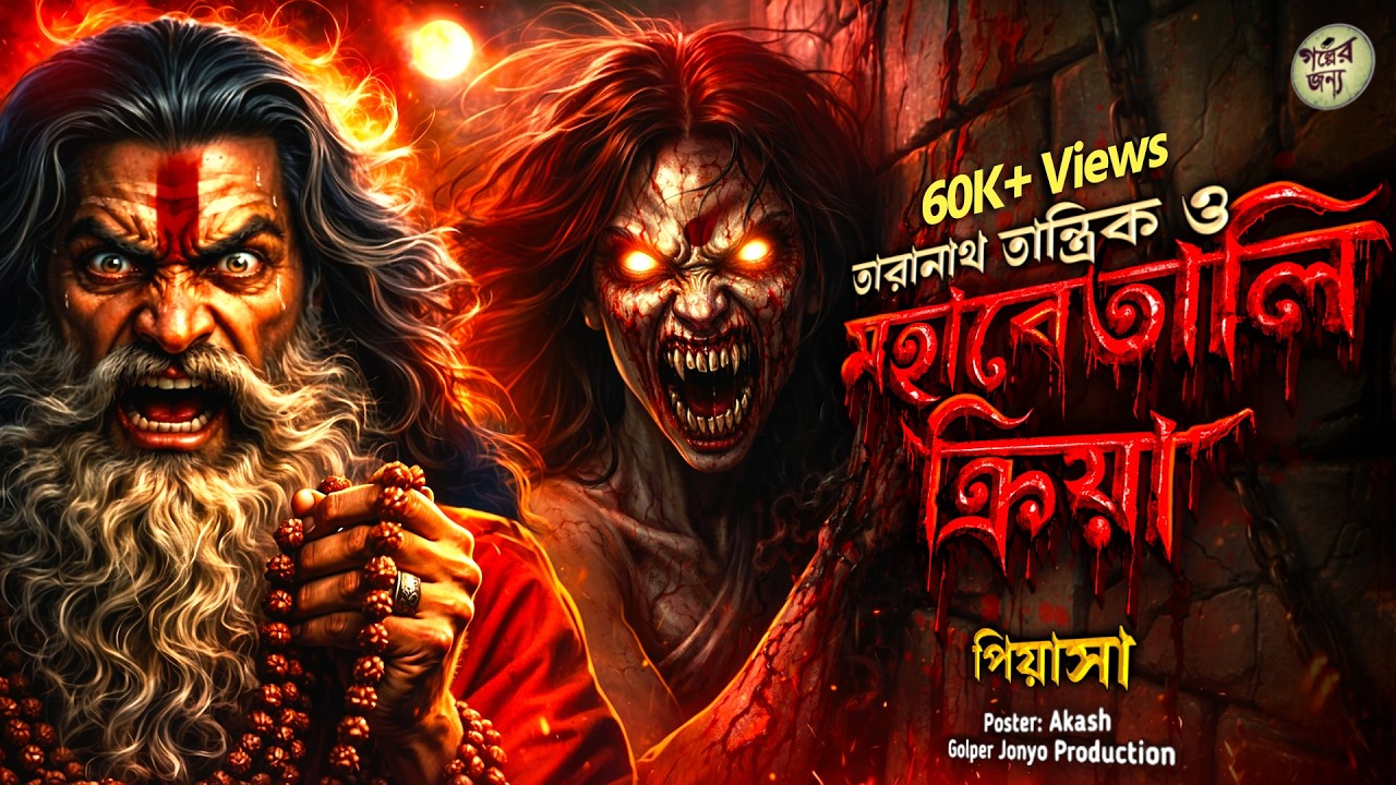 তারানাথ তান্ত্রিকের গল্প - মহাবেতালি ক্রিয়া। TARANATH TANTRIK | TARANATH TANTRIK GOLPER JONYO