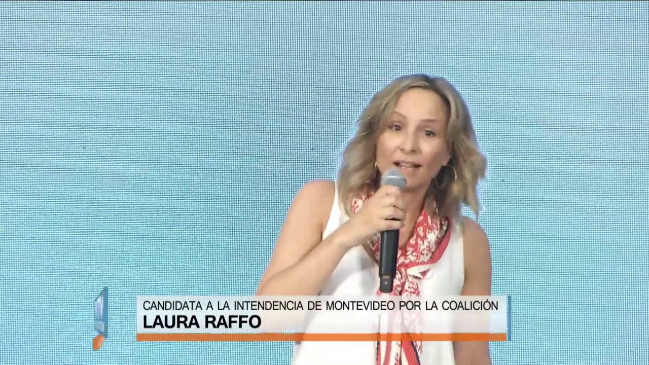 Laura Raffo lanz&oacute; su candidatura: 