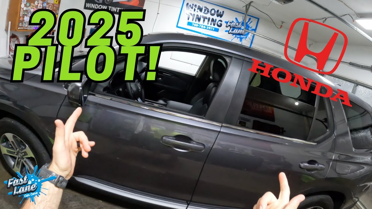 How To Remove Sweeps AND Tint 2025 Honda Pilot!