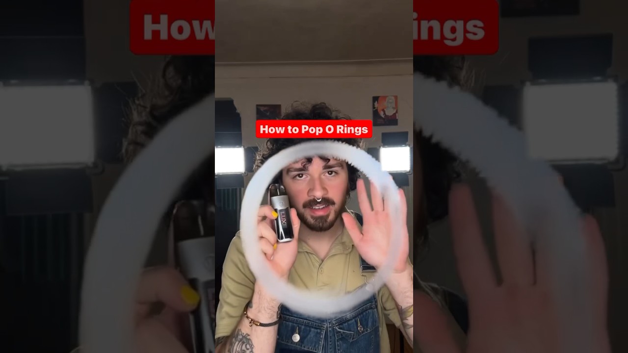 How to blow O Rings