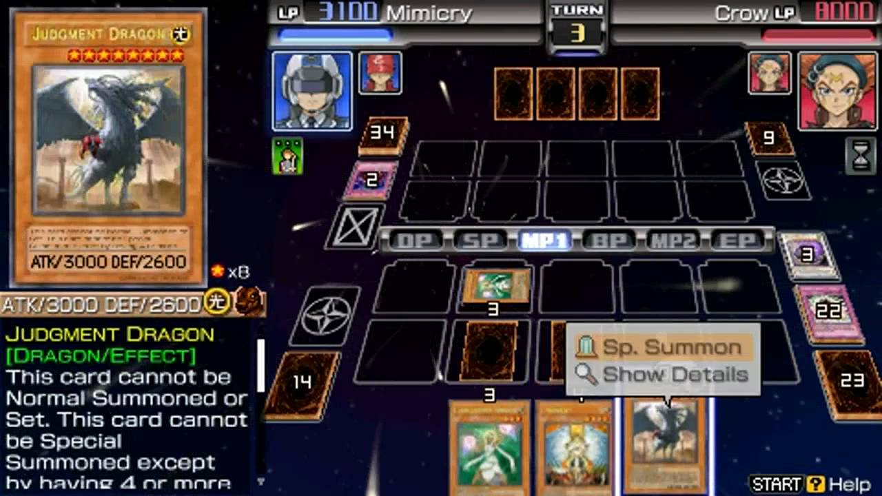 Yu-Gi-Oh! 5D's Tag Force 4 Lightsworn vs Blackwing tag duel