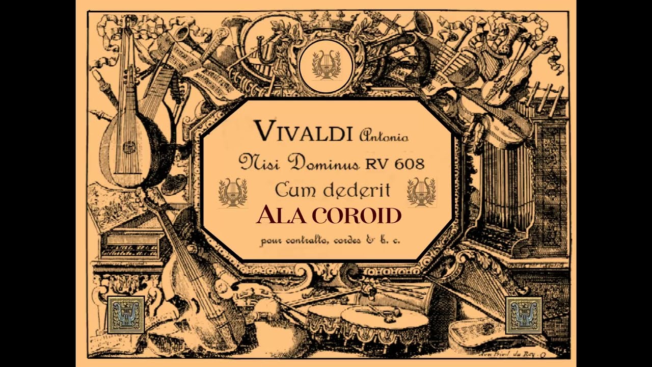 A. Vivaldi - Cum dederit (andante) - per contralto - Ala Coroid - live