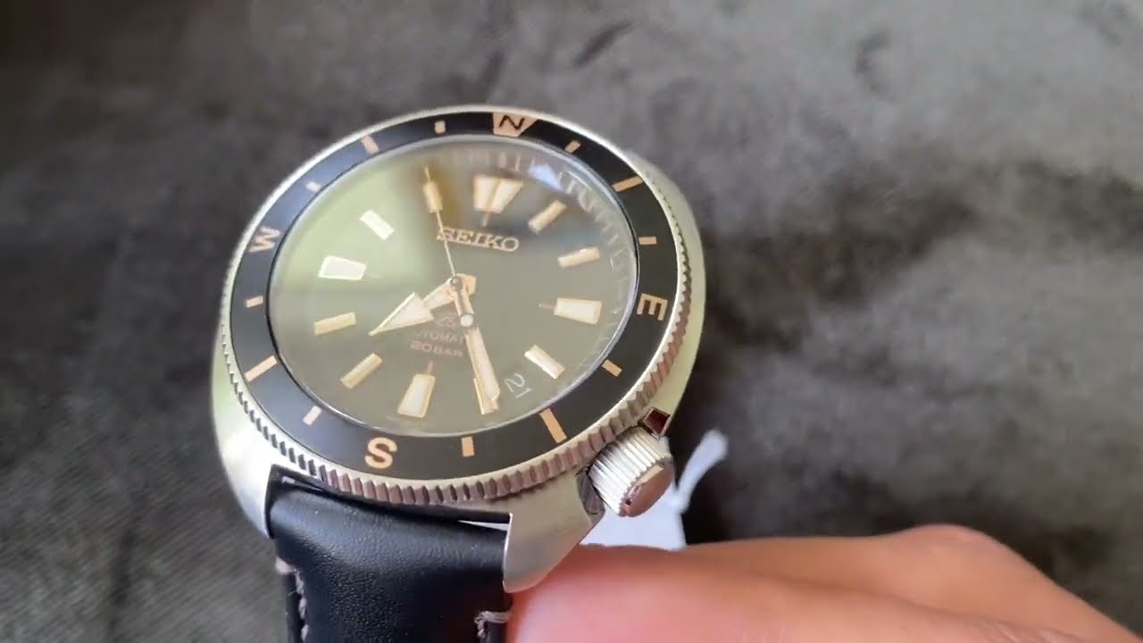 Seiko Prospex Tortoise SRPG17K1 Unboxing