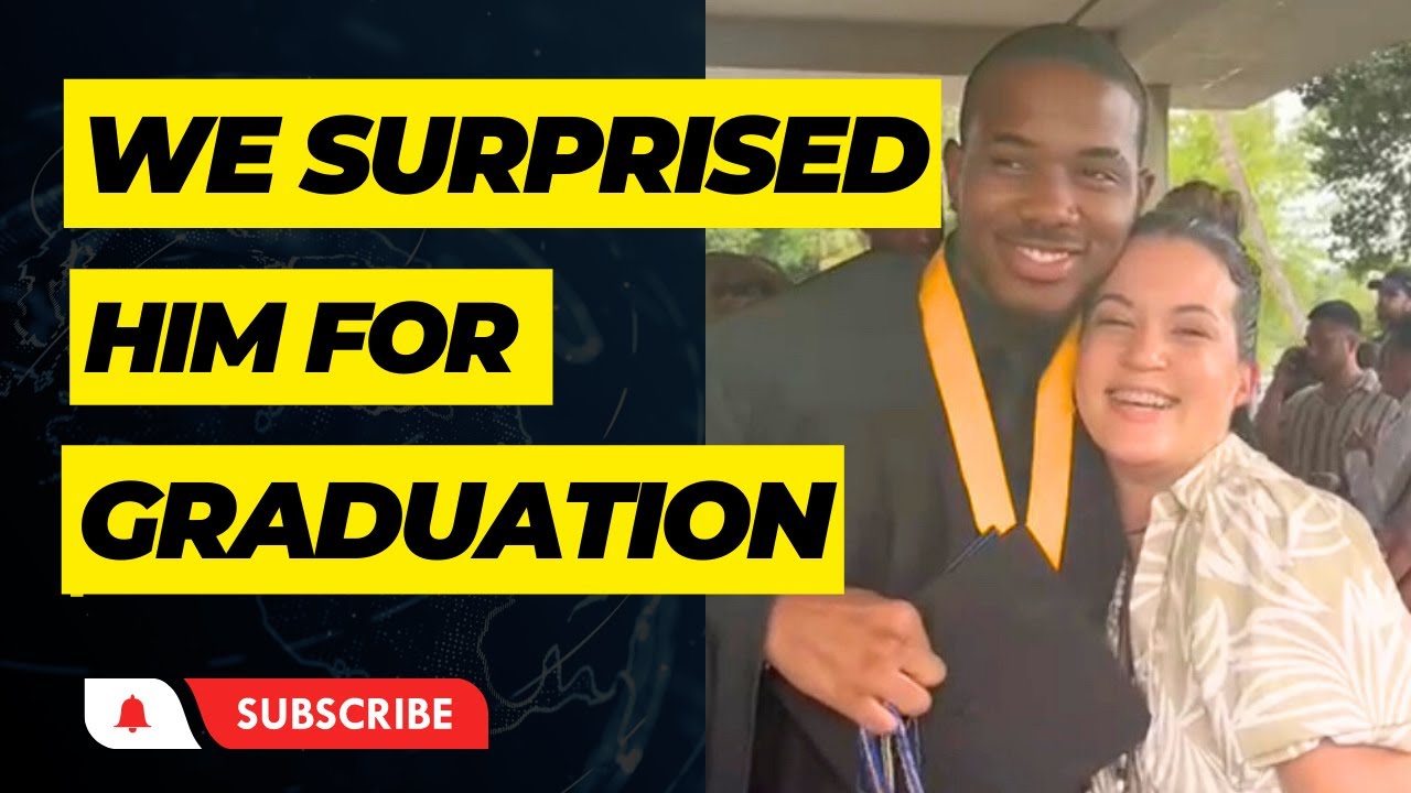 We Flew to Florida to SURPRISE Him for Graduation!!! @MeetTheMitchells