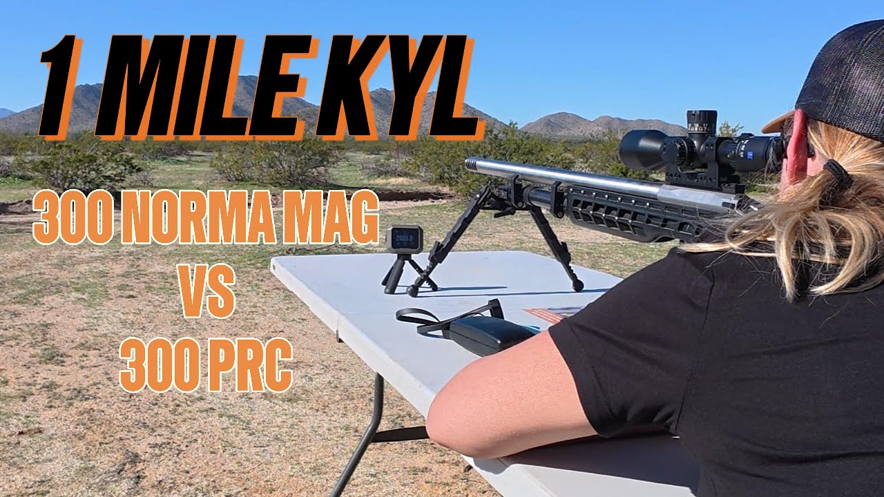 1 Mile KYL  300 Norma Mag vs 300 PRC