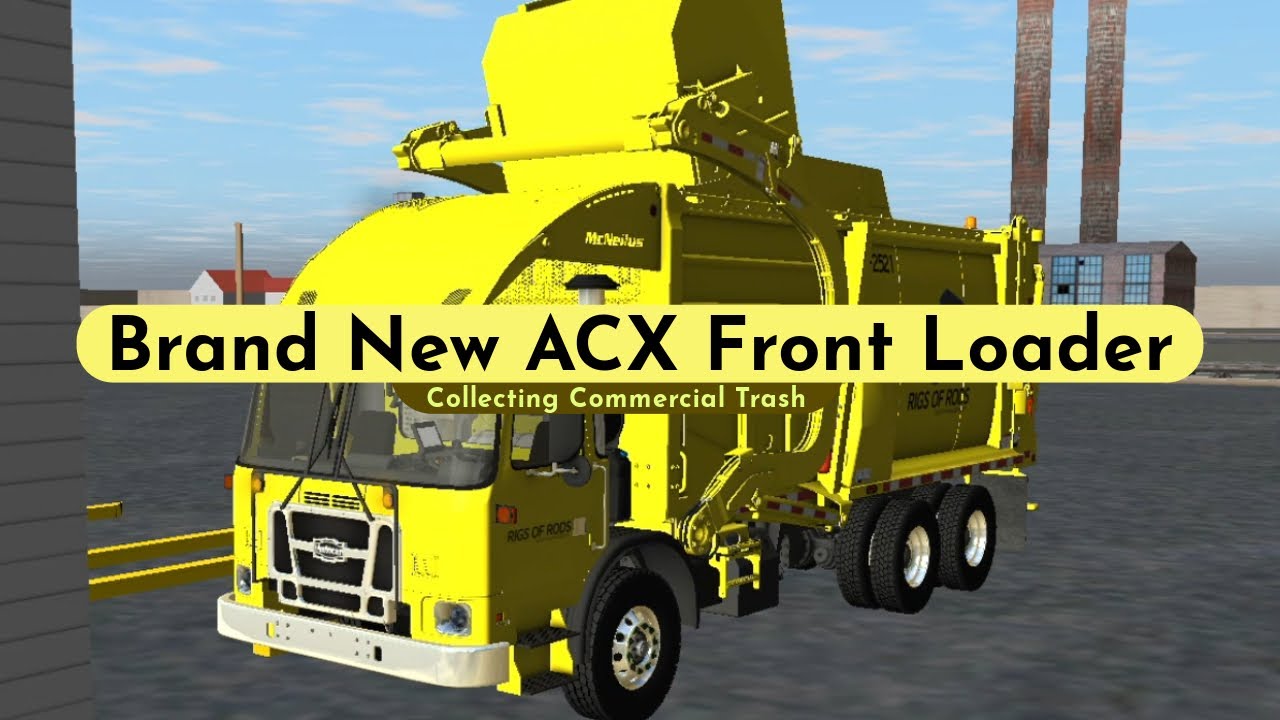 Rigs of Rods - Brand New Autocar ACX McNeilus Meridian Front Loader on Commercial Trash
