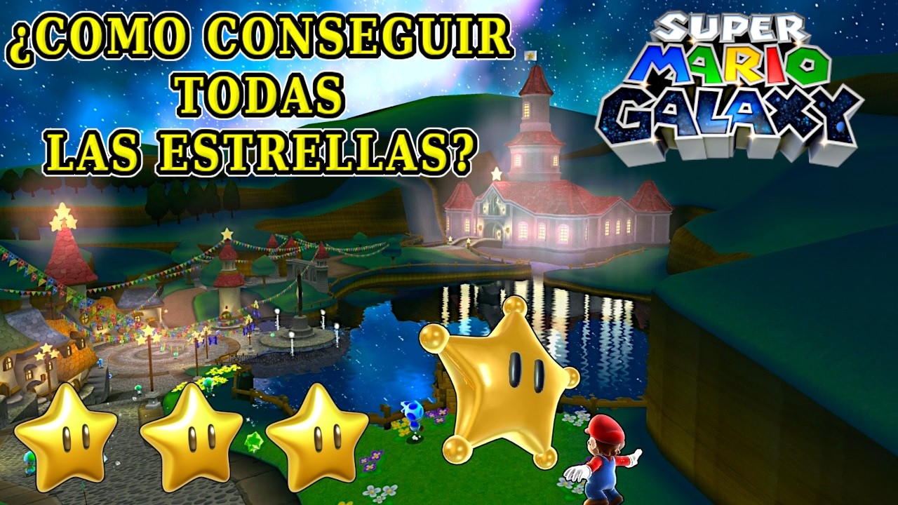 EL INICIO Como Conseguir Todas las MAXIESTRELLAS HIPERESTRELLAS y estrellas en Super Mario Galaxy