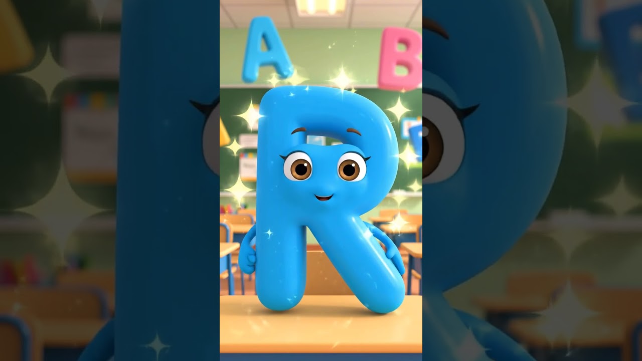 Learn the Letter R in 8 Seconds! 🆁 | R is for Rabbit & Rainbow | ABC for Kids