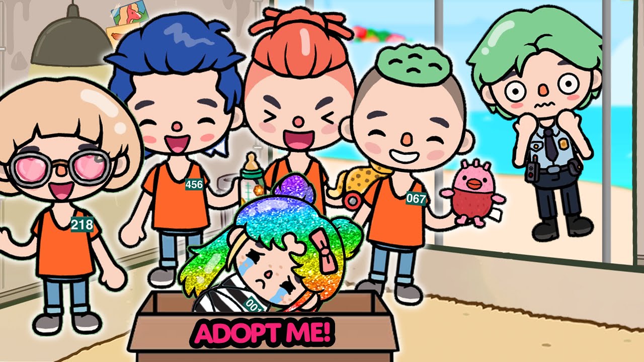 Câu chuyện cô bé nghèo có gia đình mới | Toca Life Story | Toca Boca