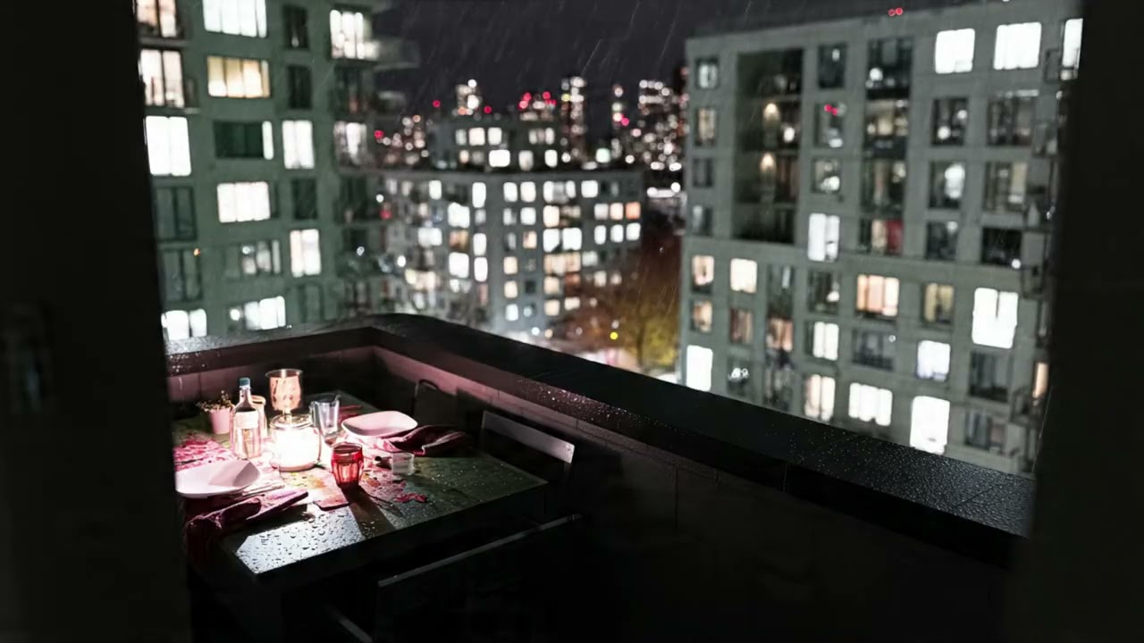 Relaxing City Nights for Tired Souls 🌃 Calm Music to Slow Everything Down