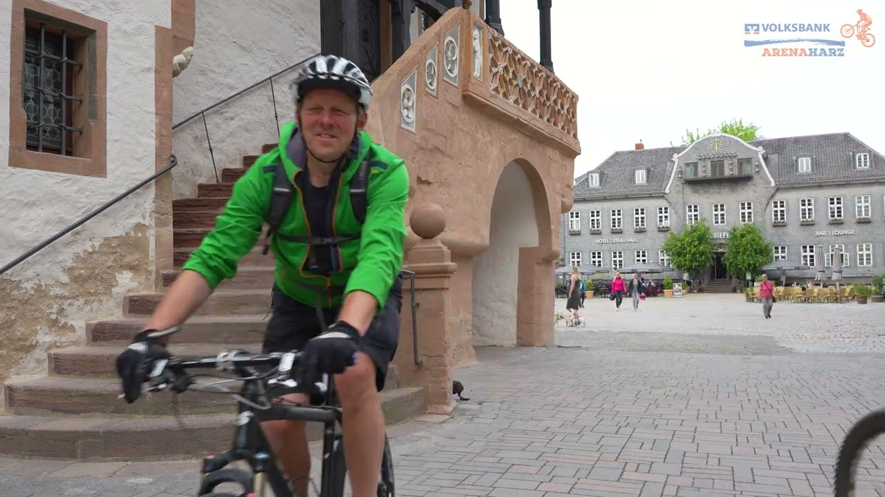 Volksbank Arena Harz - Die Routen von Goslar