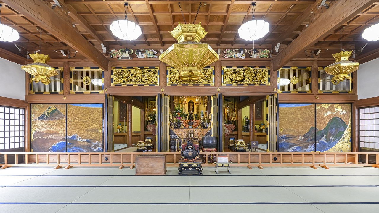 海宝寺　朝事　南無阿弥陀仏をとのふれば　親鸞聖人　正信偈和讃　繰り読み
