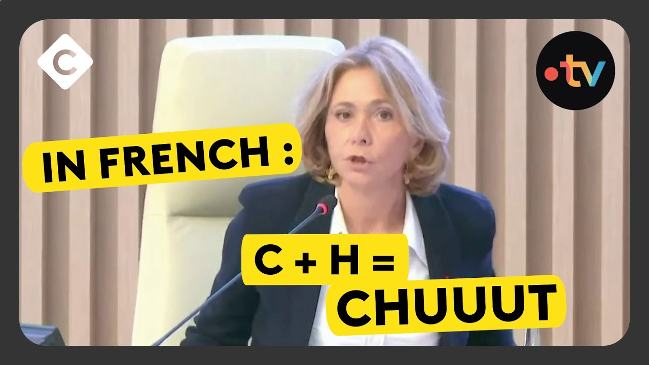 Un cours de français par Valérie Pécresse