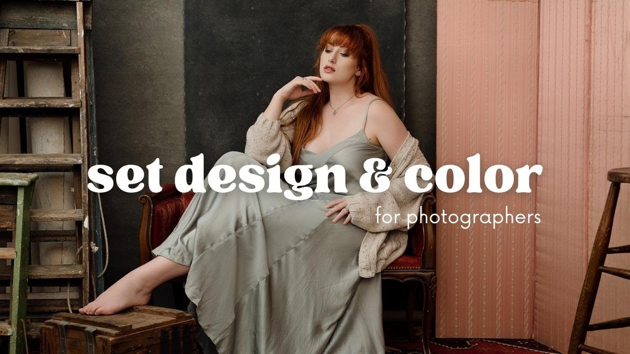 How to incorporate Set Design & Color into your Studio Photography.