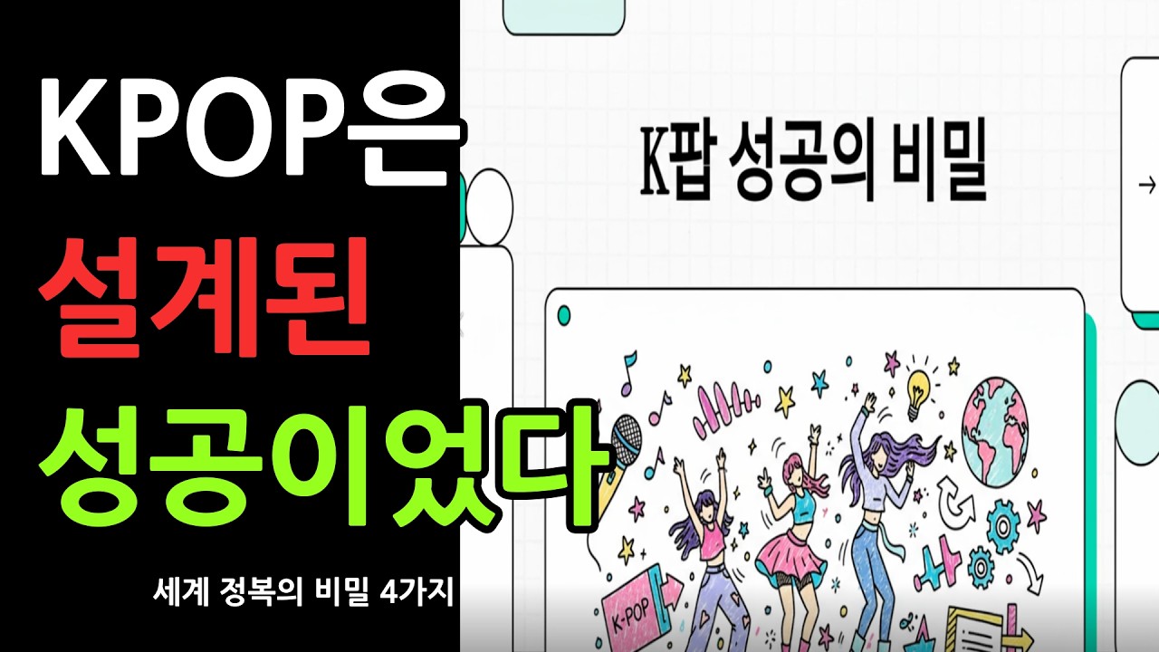 KPOP은 어떻게 세계를 정복했을까 숨겨진 성공 공식 4가지