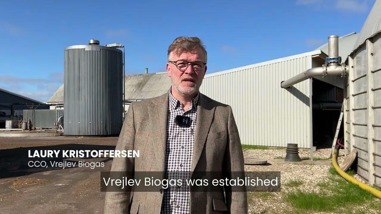 Biogasproduktion hos Vrejlev Biogas