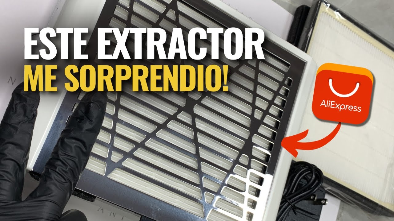 Compré el EXTRACTOR DE POLVO PARA UÑAS de Aliexpress. ¿Vale la pena? | Aninails Studio