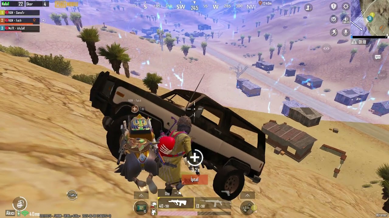 ÖYLESİNE BİR OYUN İŞTE... | PUBG Mobile #miramar  #kayzer