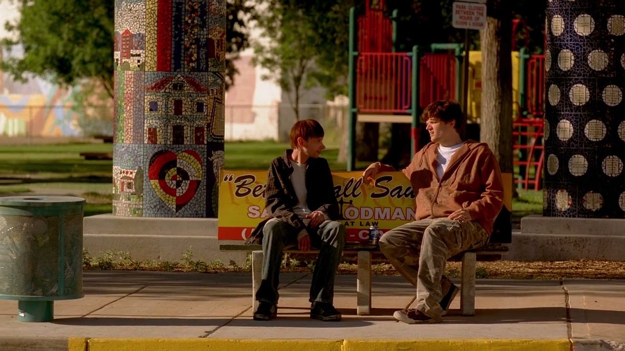 Breaking Bad (2013) - Badger Gets Caught By Cop On the Bench