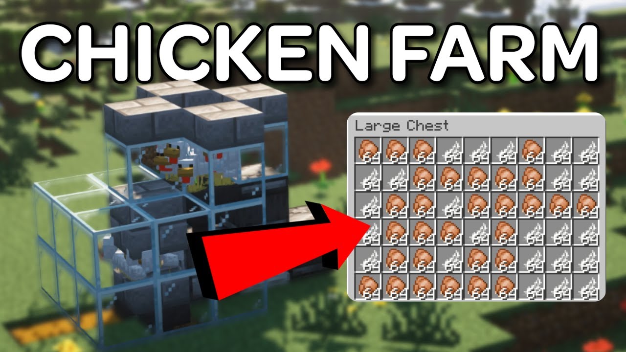 Minecraft Chicken Farm Java 1.21.11