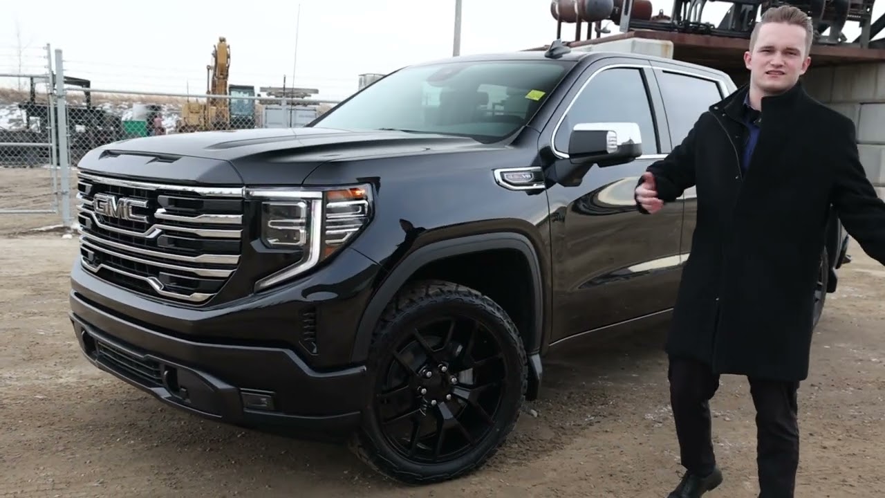 Customized 2023 GMC SIERRA 1500 SLT - Blackout Package & MORE!