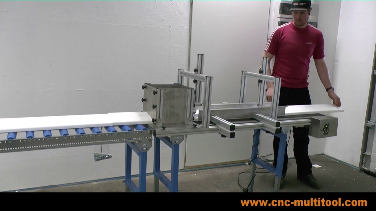 Coating machine  - EPS crown moldings