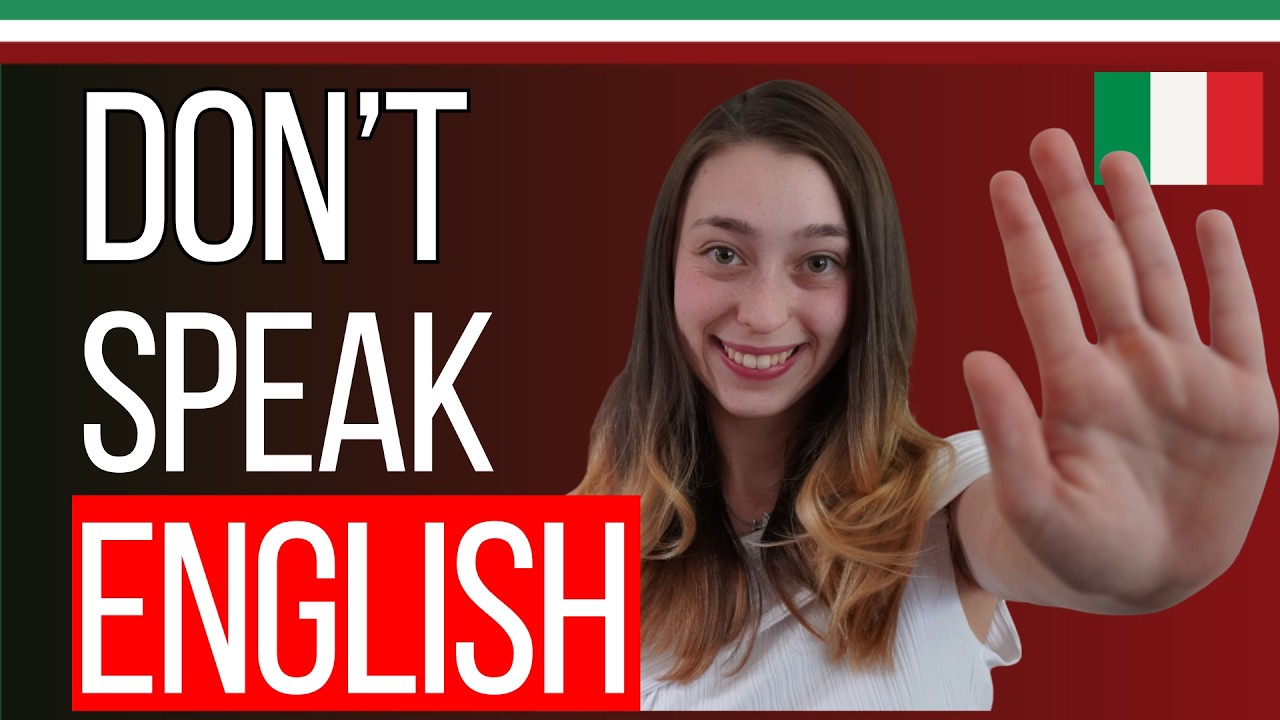 Почему итальянцы ПЕРЕХОДЯТ на английский, когда вы говорите (и как это прекратить!)