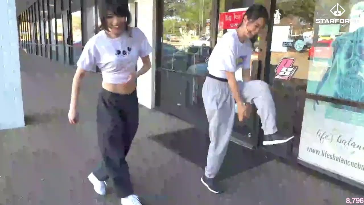 ExtraEmily & Emiru Gets Sturdy In Public