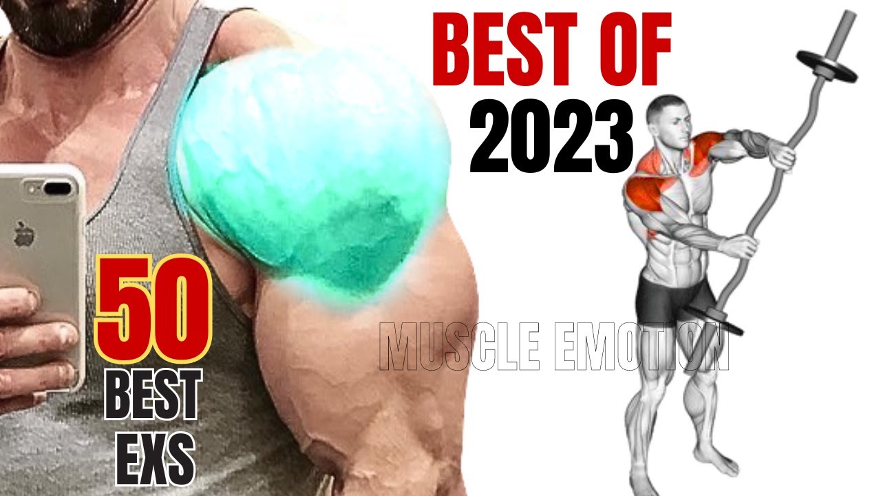 50  BEST SHOULDERS WORKOUT WITH BARBELL DUMBELLS AND CABLE