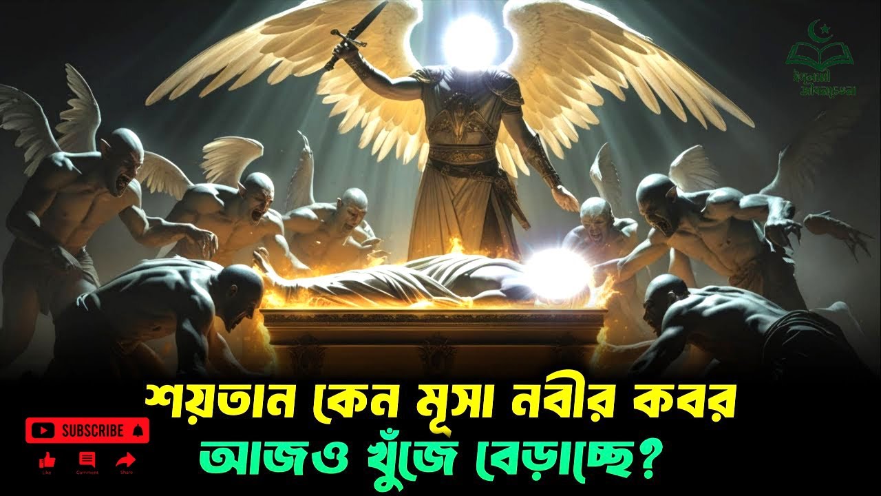 আজও  শয়তান  কেন মূসা নবীর কবর খুঁজে বেড়াচ্ছে || Hazrat Musa  #islamicvideo