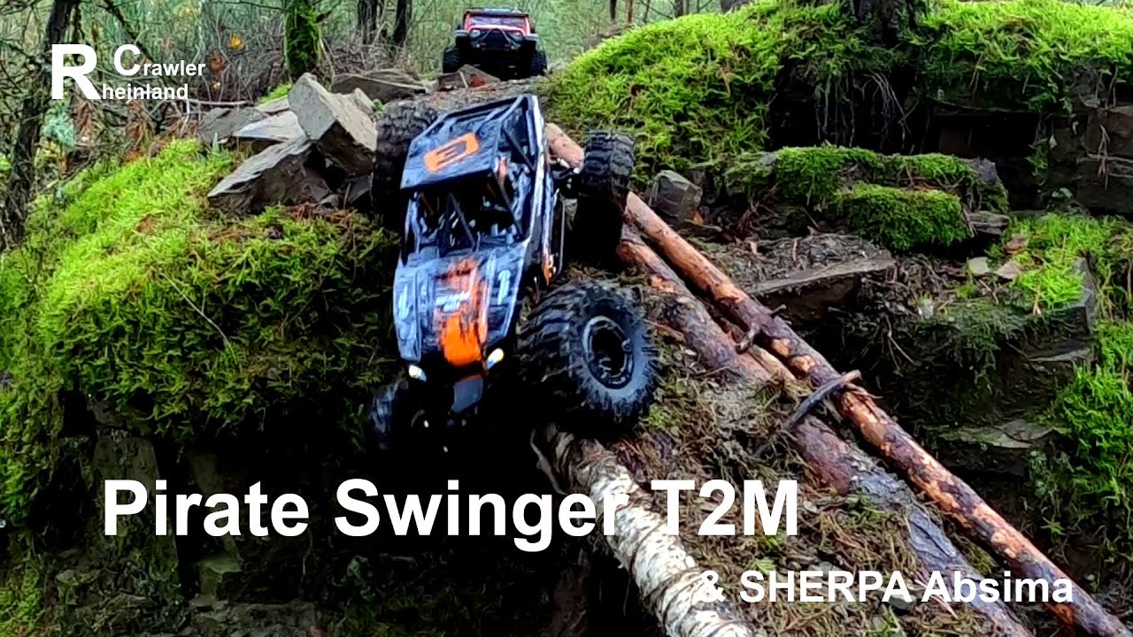 Pirate Swinger T2M & Sherpa Absima Crawler Kaldauer Grube Siegburg