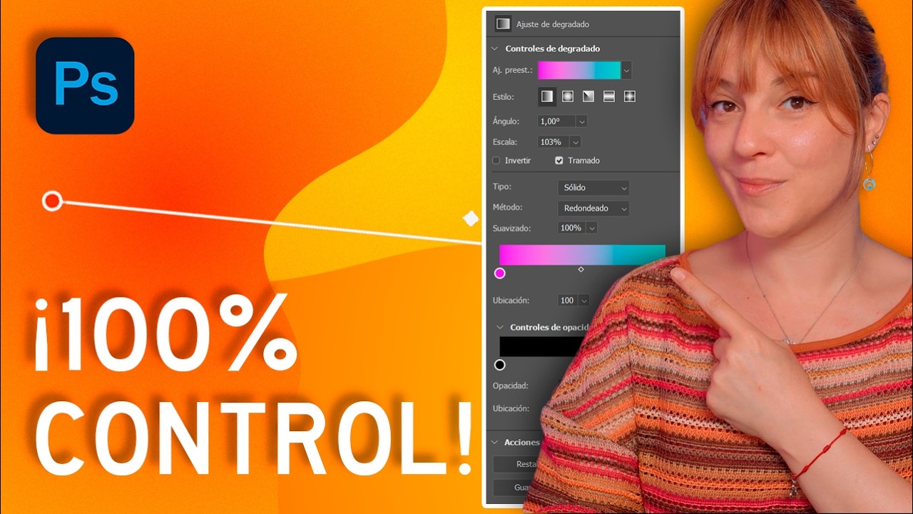 DEGRADADOS de 0 a 100 en Photoshop: TODO lo que necesitas, ¡FÁCIL! 😎👌