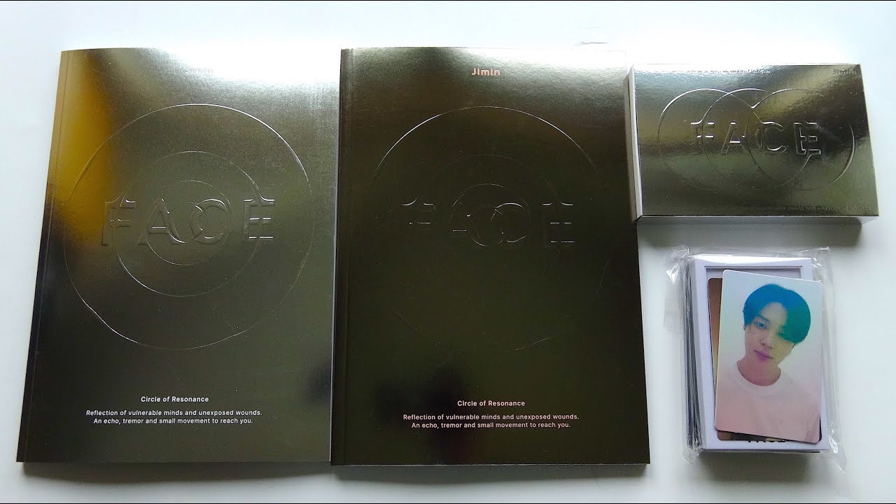 [ASMR] Unboxing BTS 방탄소년단 Jimin Solo Album FACE (All Editions)