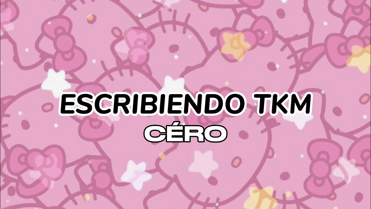 Escribiendo TKM - céro [Speed up - Nightcore]