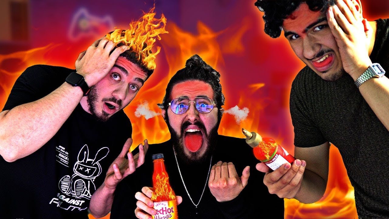 🔥🔥🌶 تحدي الضحك مع مازن | الي يضحك ياكل  حار