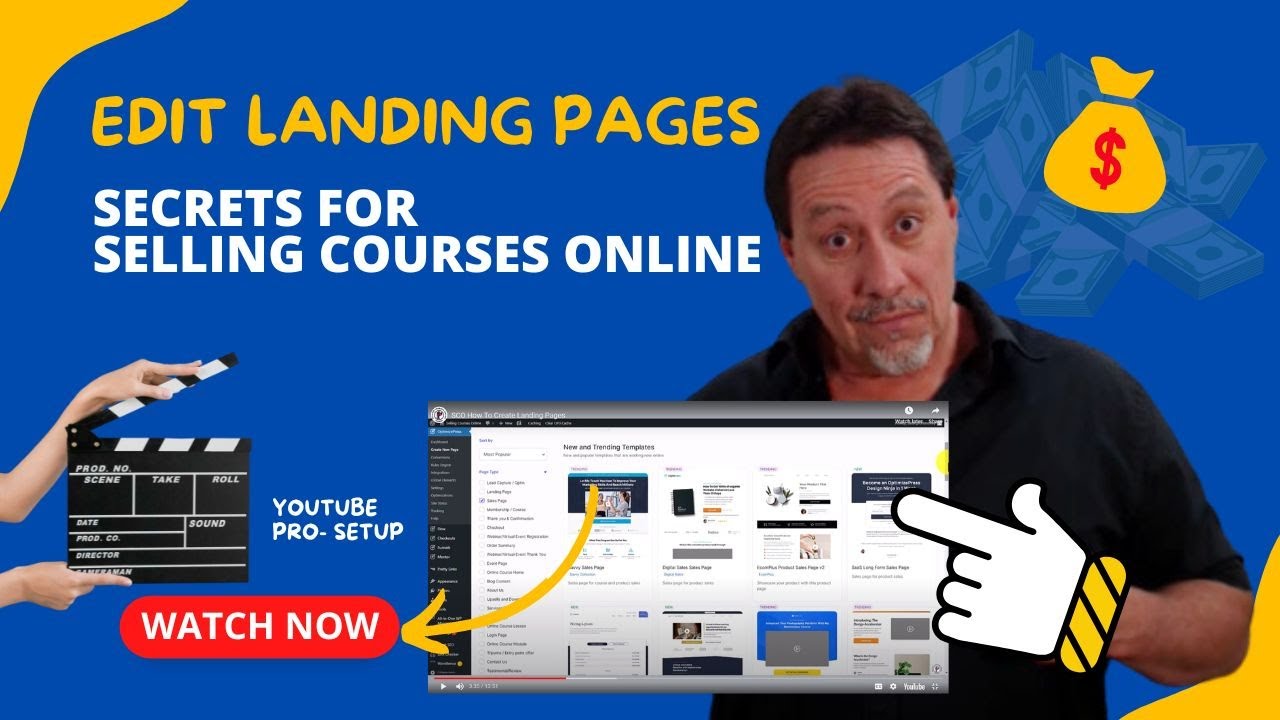 How To Edit OptimizePress Landing Pages For Selling Courses Online And Affiliate Marketing🎥📞💰