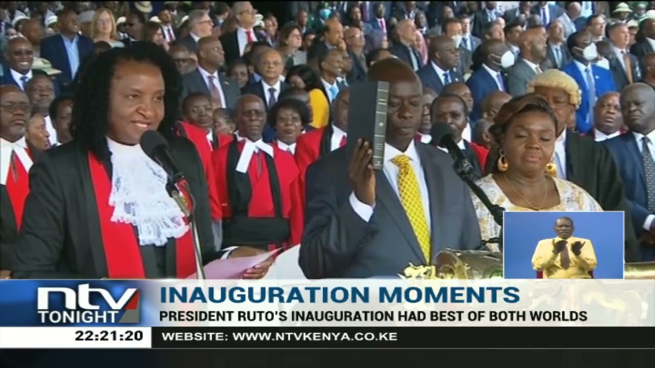 Best of both worlds at President William Ruto's inauguration ceremony
