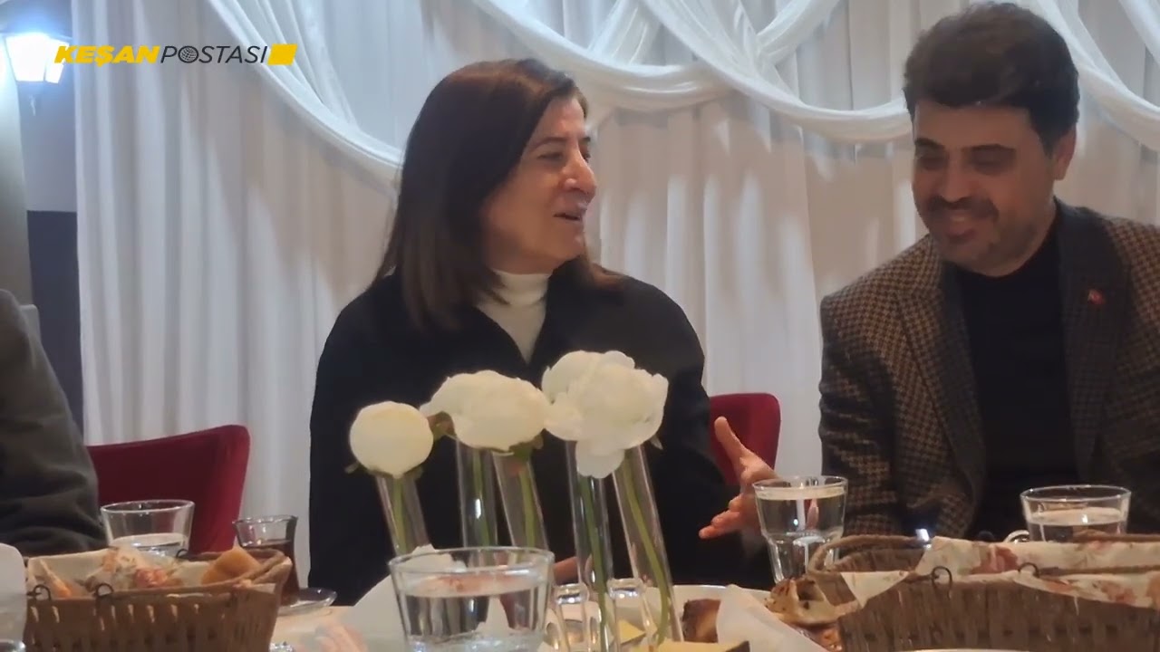 FATMA AKSAL KEŞAN'DA ÖNEMLİ AÇIKLAMALARDA BULUNDU