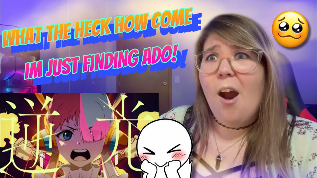 FIRST TIME REACTION - 【Ado】Backlight / 逆光（UTA from ONE PIECE FILM RED） (REACTION)