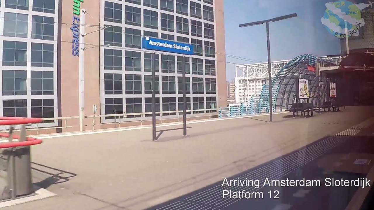 Schiphol Airport to Amsterdam Centraal Train Journey Aboard NS Sprinter