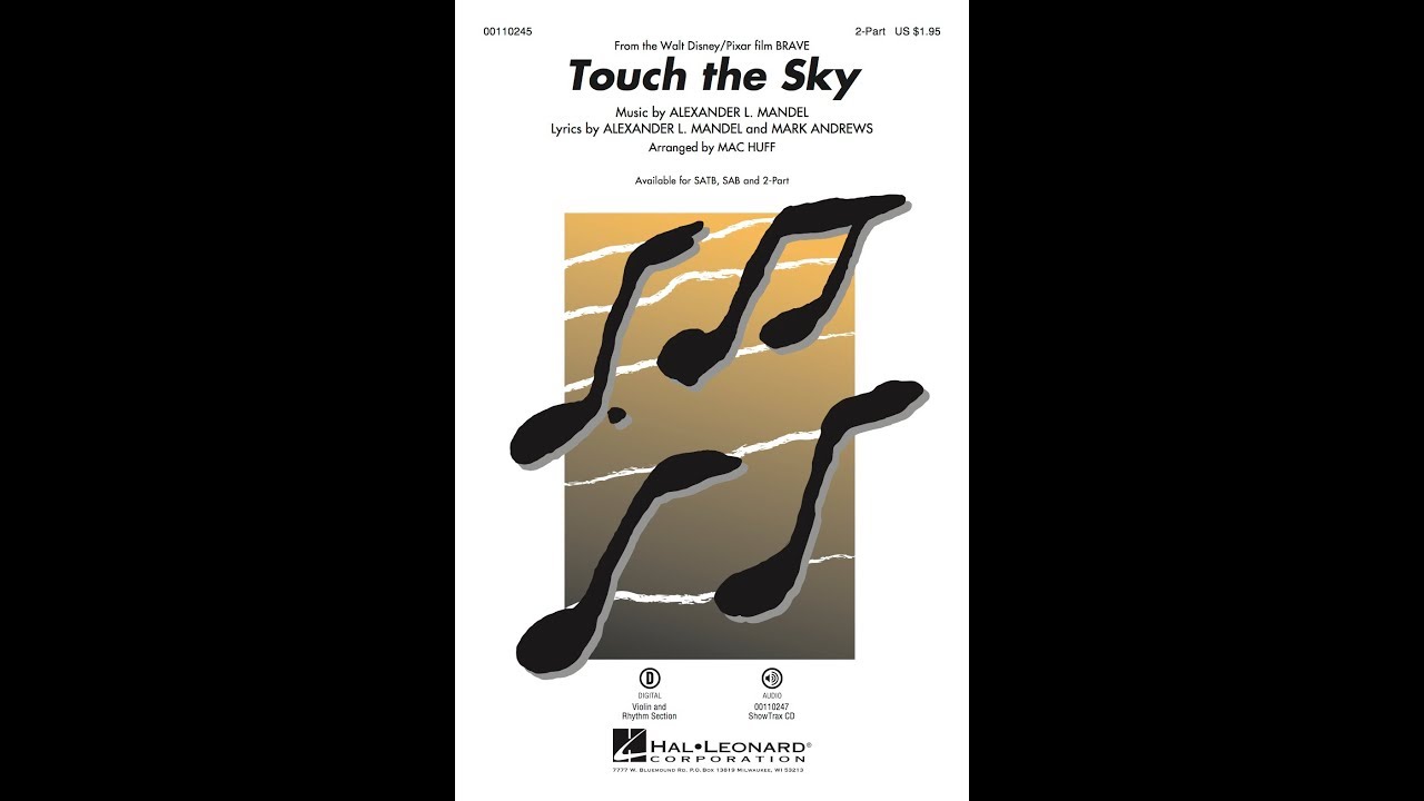 Touch the Sky (2-Part Choir) - Arranged by Mac Huff