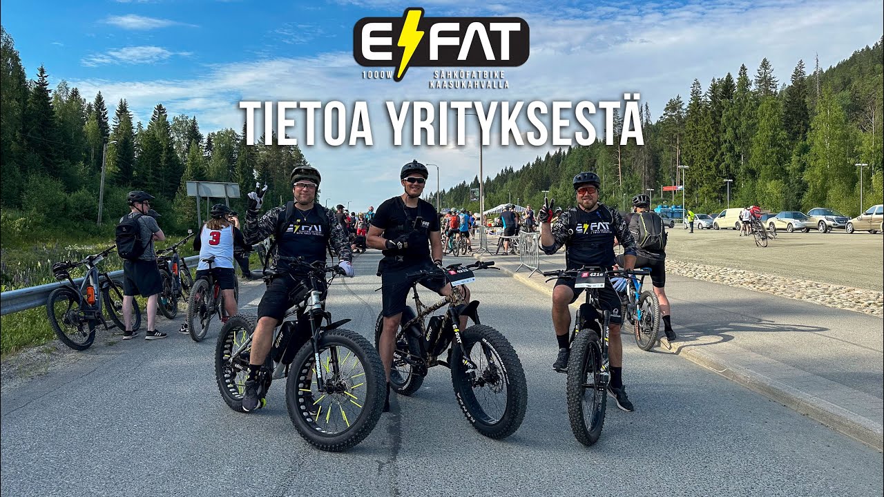 Rakkaudesta kahteen lajiin | E/FAT 1000W tarina ja yritysesittely