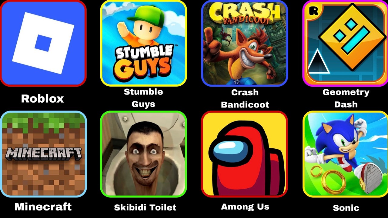 Roblox,Sprunki survival,Barwal Star,Save The House,Save Prisner,Sonic Dash,Scary Little Prankster