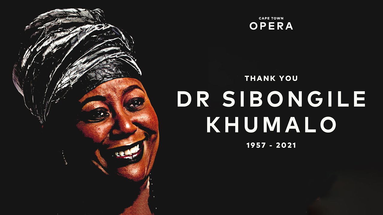 Cape Town Opera pays tribute to Dr Sibongile Khumalo