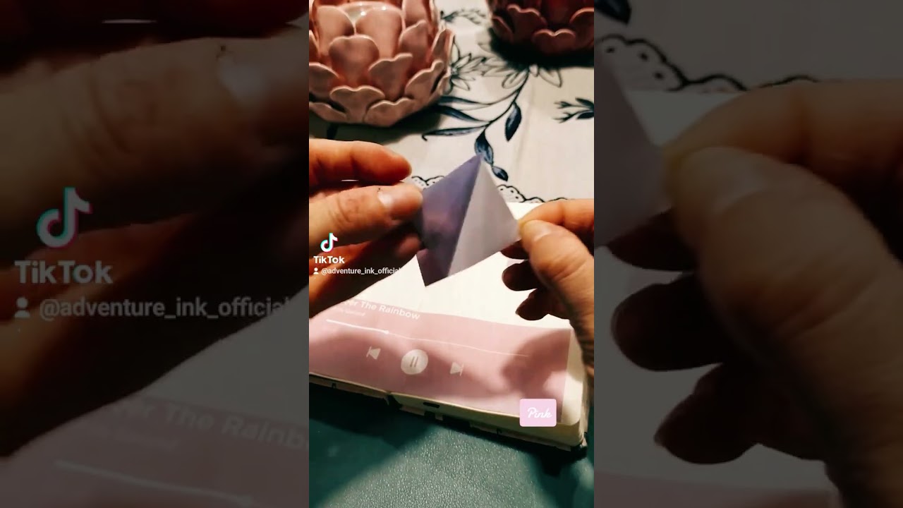 Scrapjournal ASMR | Pink theme 🌺