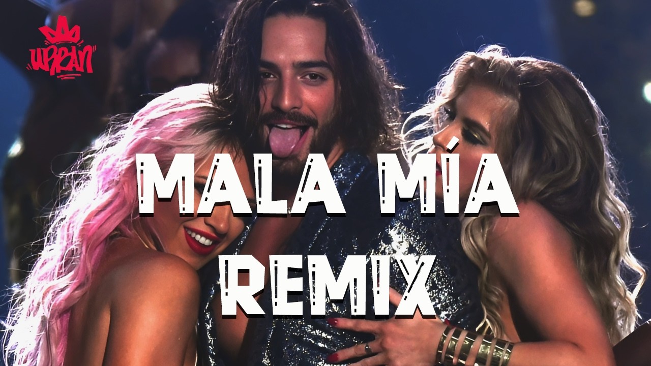 Maluma, Becky G, Anitta - Mala M&iacute;a Remix (Letra)